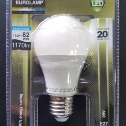 EUROLAMP LED ΛΑΜΠΑ ΚΟΙΝΗ 13 W E27 SMD